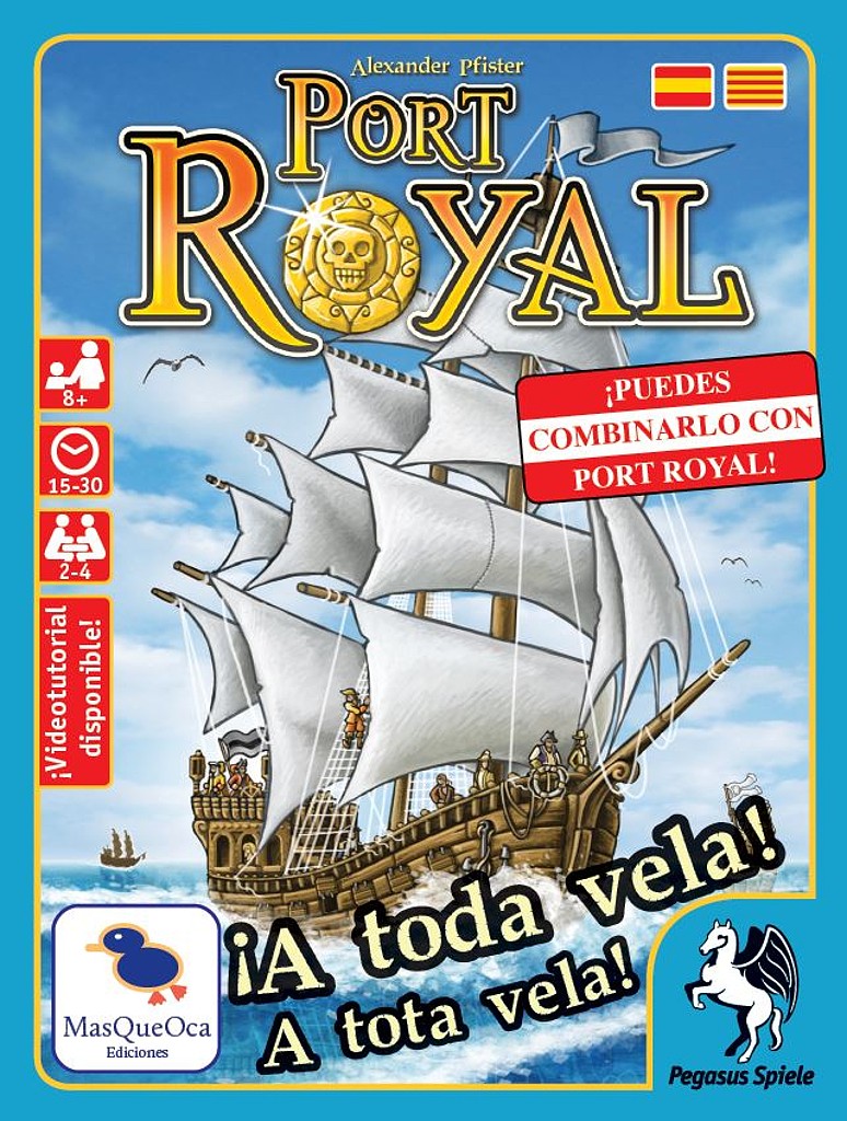 Imagen de juego de mesa: «Port Royal: ¡A toda vela!»