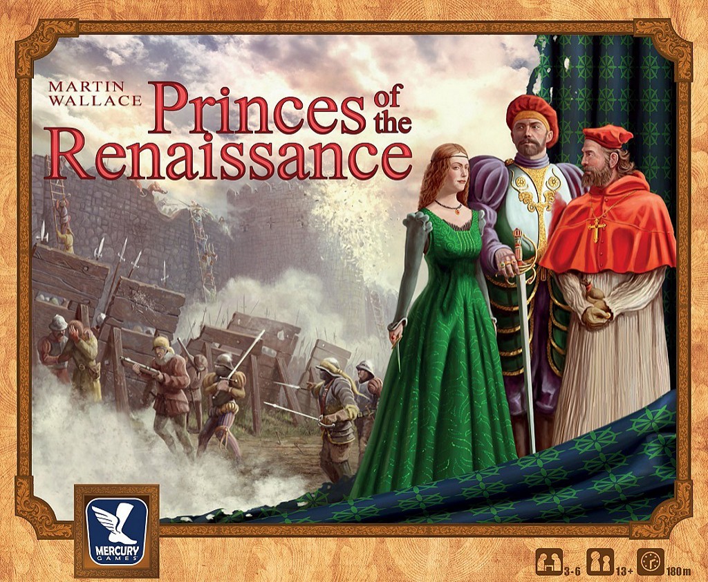 Imagen de juego de mesa: «Princes of the Renaissance»