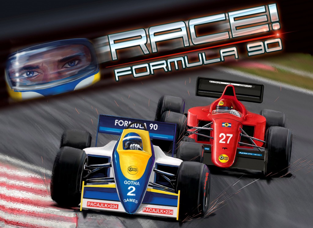 Imagen de juego de mesa: «Race! Formula 90»