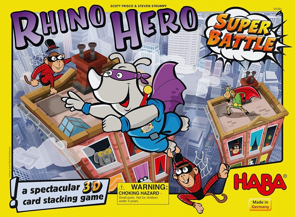 Imagen de juego de mesa: «Rhino Hero: Super Battle»