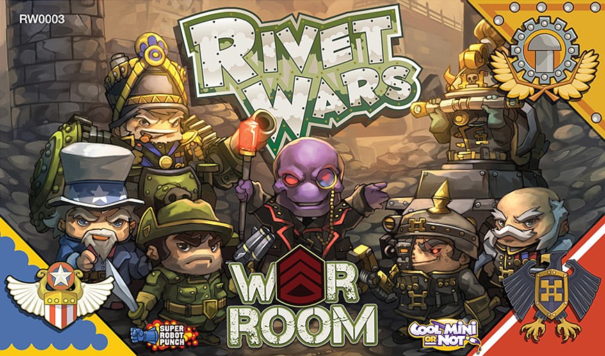 Rivet Wars: War Room ~ Juego de mesa • Ludonauta.es