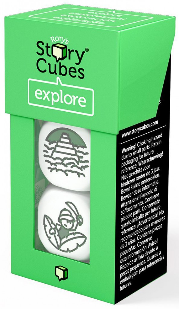 Imagen de juego de mesa: «Rory's Story Cubes: Exploración»