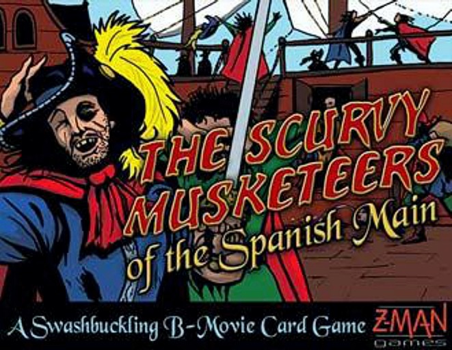 Imagen de juego de mesa: «Scurvy Musketeers of the Spanish Main»