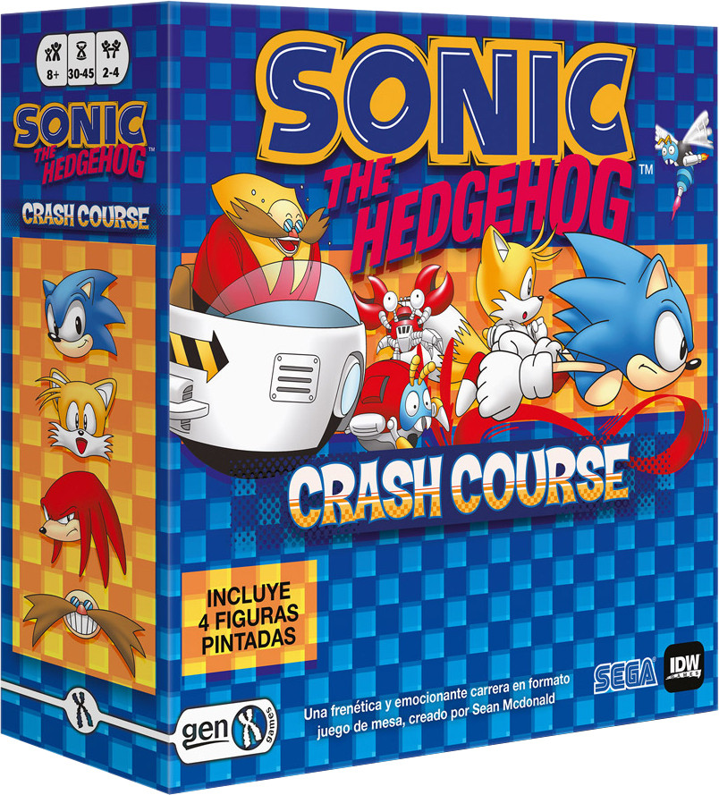 Imagen de juego de mesa: «Sonic the Hedgehog: Crash Course»