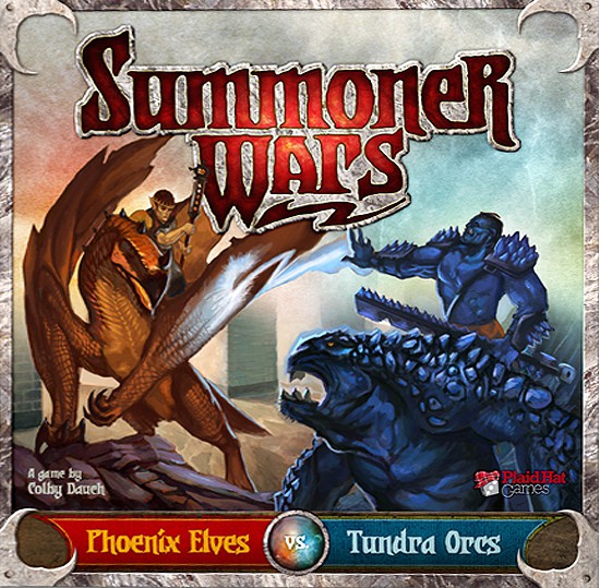 Imagen de juego de mesa: «Summoner Wars: Phoenix Elves vs Tundra Orcs»
