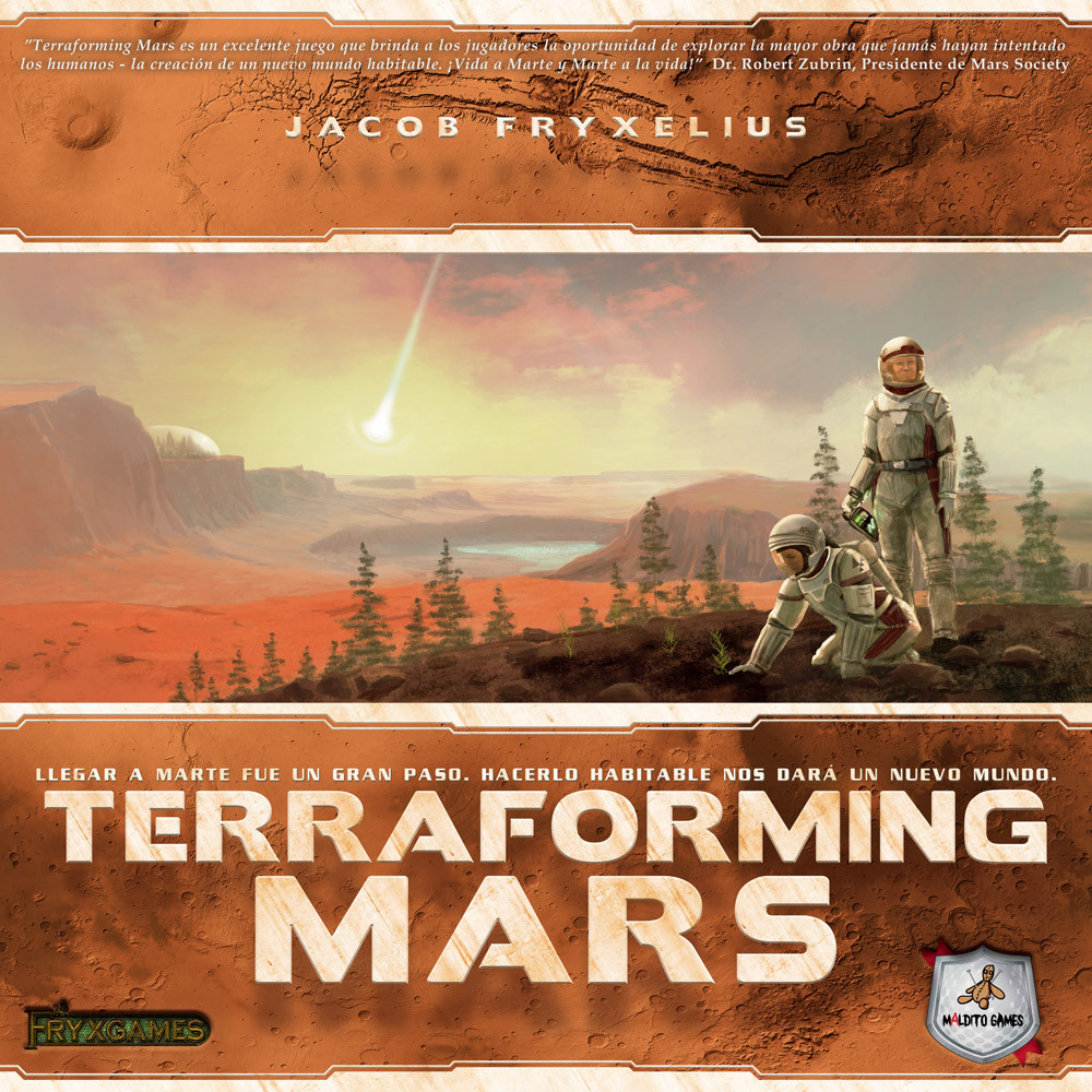 Imagen de juego de mesa: «Terraforming Mars»