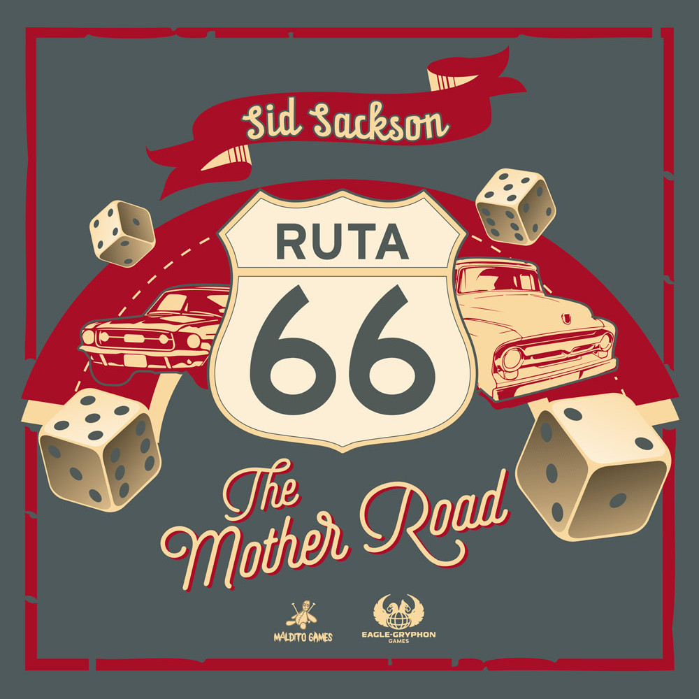 Imagen de juego de mesa: «The Mother Road: Ruta 66»