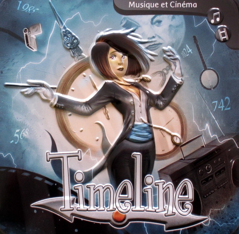 Imagen de juego de mesa: «Timeline: Música & cine»