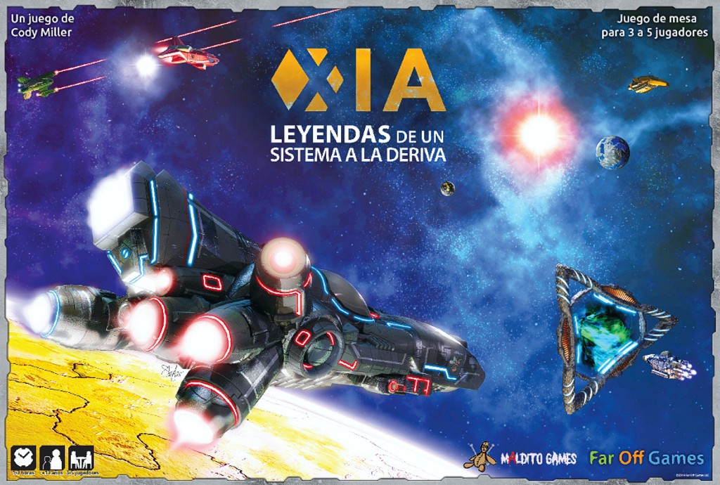 Imagen de juego de mesa: «Xia: Leyendas de un sistema a la deriva»