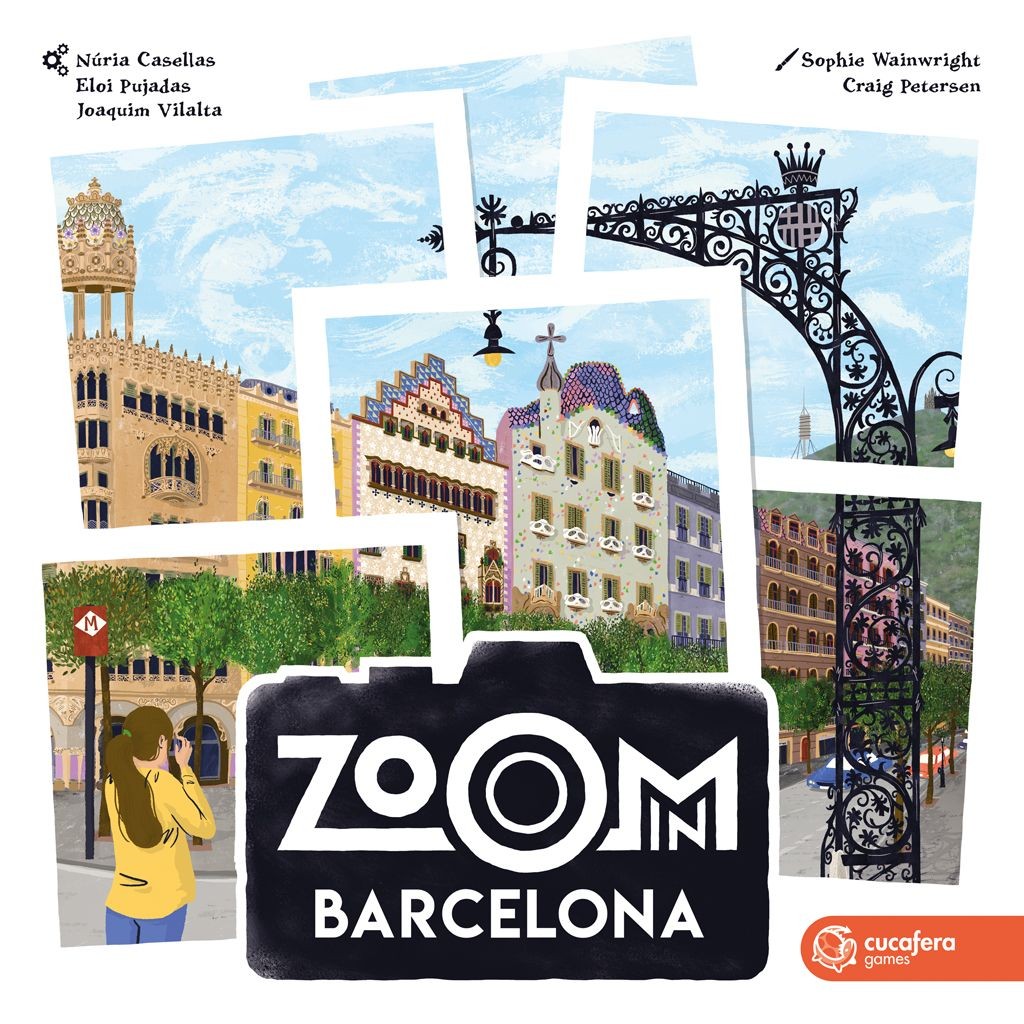 Imagen de juego de mesa: «Zoom in Barcelona»