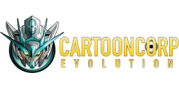 Logotipo de tienda: «Cartoon Corp»