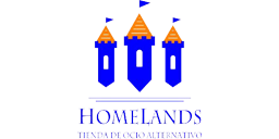 Logotipo de tienda: «Homelands»