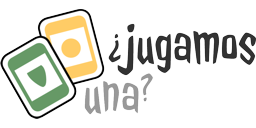 Logotipo de tienda: «¿Jugamos una?»