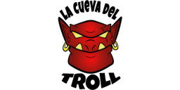 Logotipo de tienda: «La cueva del troll»