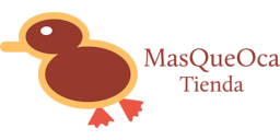 Logotipo de tienda: «MasQueOca»