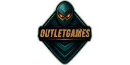 Logotipo de tienda: «Outlet Games»