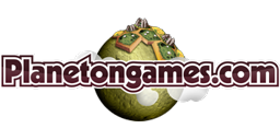 Logotipo de tienda: «Planeton Games»