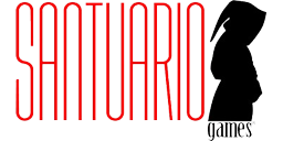 Logotipo de tienda: «Santuario Games»