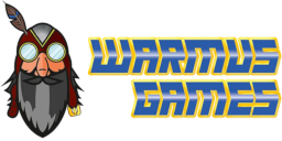 Logotipo de tienda: «Warmus Games»