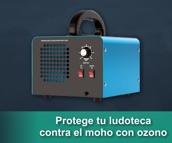 Protege tu ludoteca contra el moho con ozono