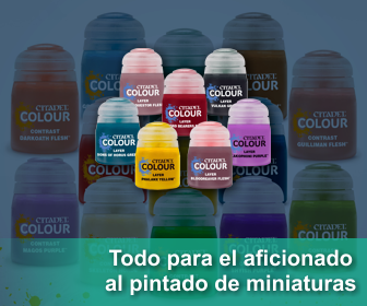 Todo para el aficionado al pintado de miniaturas